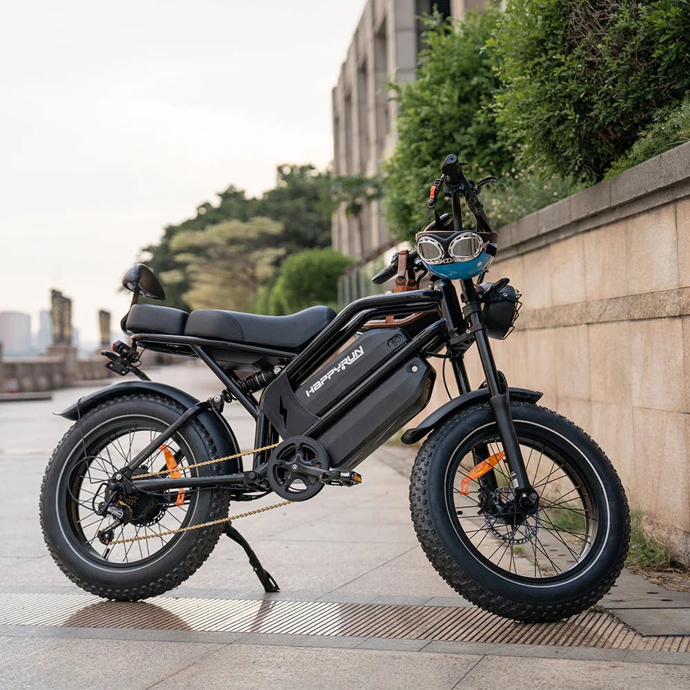 HappyRun G70 750W Hydraulic Brakes Fast Electric Cargo Bikes