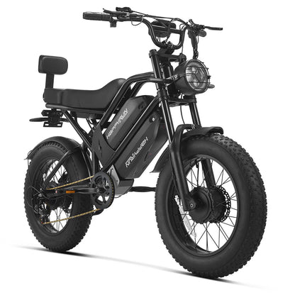 HappyRun G70 750W Hydraulic Brakes Fast Electric Cargo Bikes