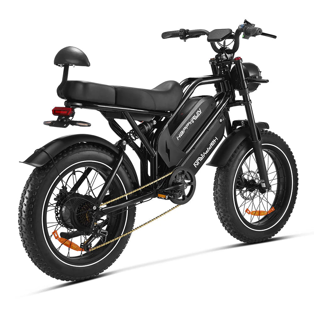 HappyRun G70 750W Hydraulic Brakes Fast Electric Cargo Bikes