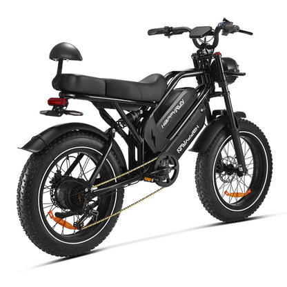 HappyRun G70 750W Hydraulic Brakes Fast Electric Cargo Bikes