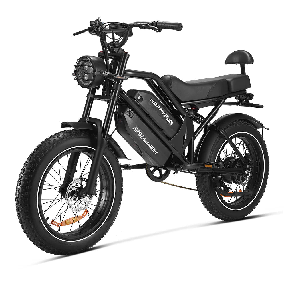 HappyRun G70 750W Hydraulic Brakes Fast Electric Cargo Bikes