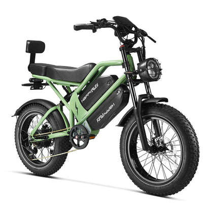 HappyRun G70 750W Hydraulic Brakes Fast Electric Cargo Bikes