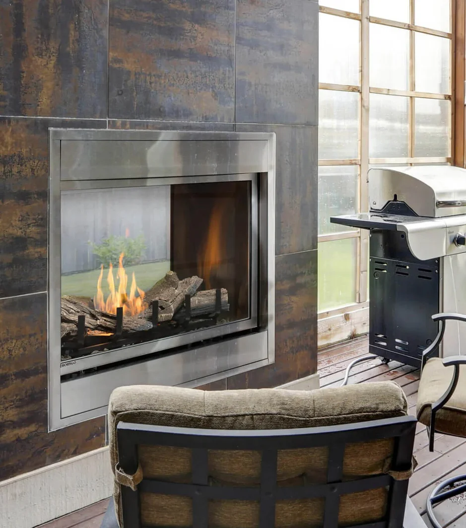 Montigo DIVINE MULTI H42FSD See-Through Gas Fireplace