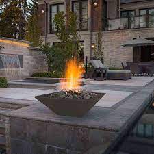MAYA FIRE BOWL – HAMMERED PATINA COPPER