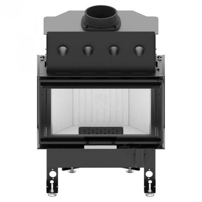 The Albero 3 sided glass wood stove - Corner Built-In Indoor Fire Place Insert