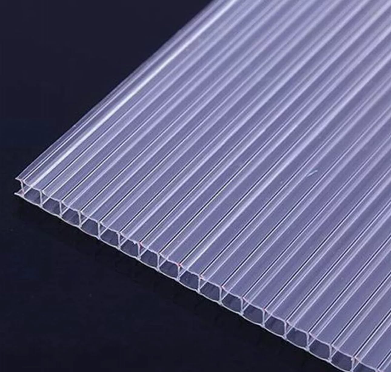Griffin 8mm Twin Wall AF Clear Polygal Panels - Unbreakable High Impact Panels