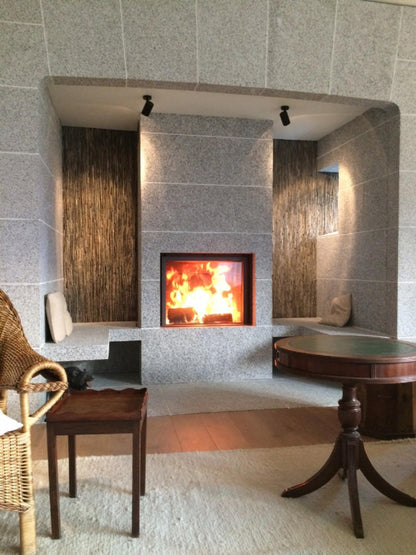 Stuv 21 - 85DF Double Sided Built-In Wood Burning Fireplace with Glass Door, Steel Frame