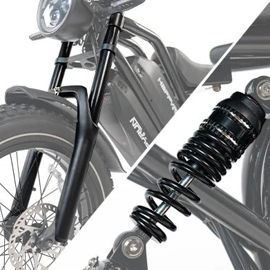 HappyRun G70 750W Hydraulic Brakes Fast Electric Cargo Bikes