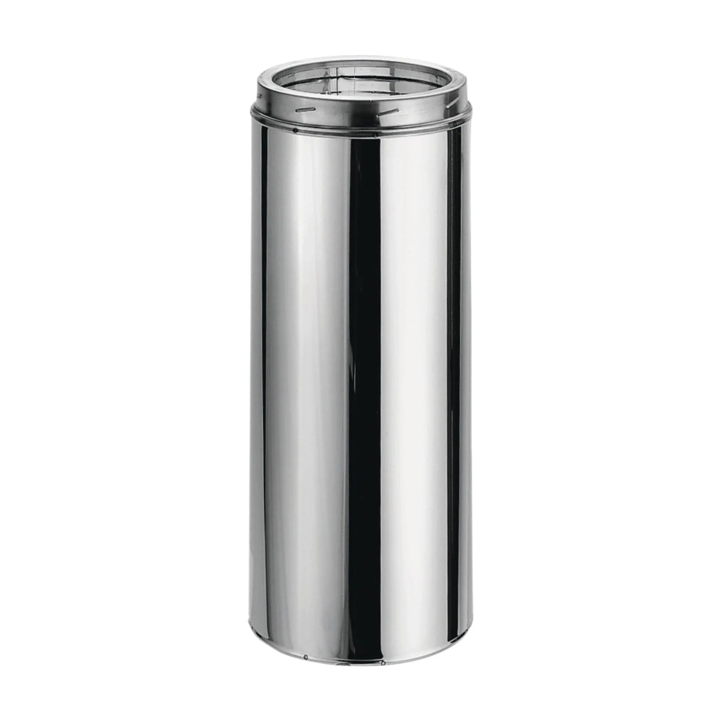 DuraVent 7DT-12x DuraTech 7-Inch Diameter Chimney Pipe, 12-Inches 7DT-12 GA SS or Black