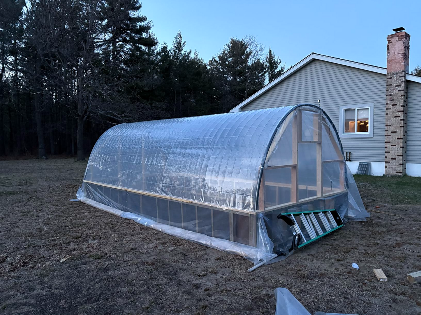 Griffin Sunmaster - 6 mil 4 year Clear UV Resistant Polythene Thermal Greenhouse Film