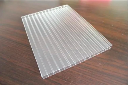 Griffin 8mm Twin Wall AF Clear Polygal Panels - Unbreakable High Impact Panels