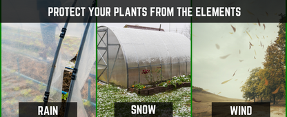 Griffin Sunmaster - 6 mil 4 year Clear UV Resistant Polythene Thermal Greenhouse Film