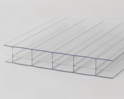 Griffin 8mm Twin Wall AF Clear Polygal Panels - Unbreakable High Impact Panels
