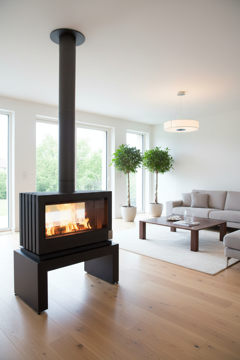 Invicta Aaron Bundle - Stove, Bench, and Spare Glass