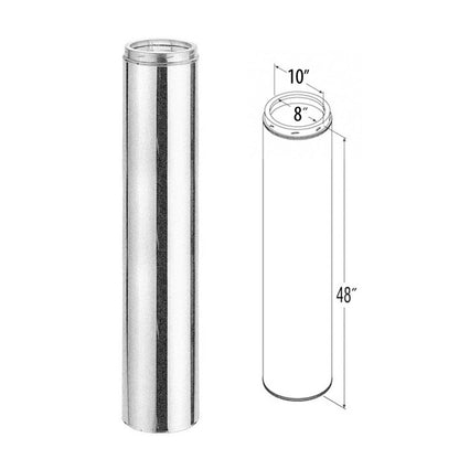 DuraTech, Chimney Pipe, Smokey Mountain Fireplaces