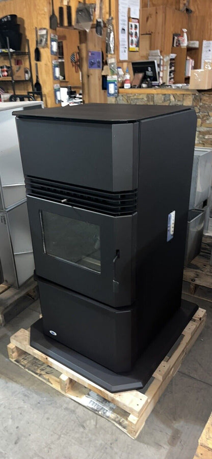 Hudson River Stone Works Kinderhook Freestanding Pellet Stove - HRK-FS Extras included
