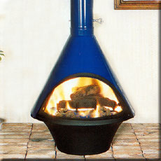 Malm 30" Lancer Freestanding Wood Burning Fireplace