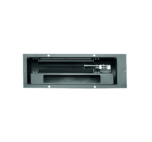 Dorako Linea Two Sided Glass Wood Burning Fireplace Insert