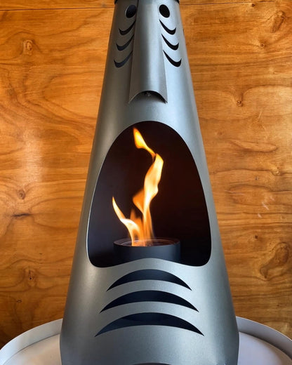 Modfire SHAG Series Mini-Tiki Fireplace - "Limited Edition" Tikifire Modern Fireplace