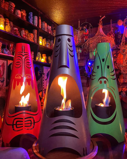 Modfire SHAG Series Mini-Tiki Fireplace - "Limited Edition" Tikifire Modern Fireplace