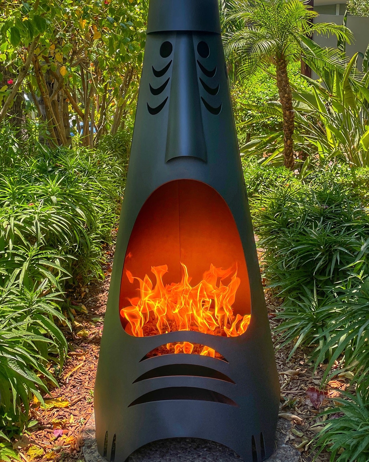 Modfire SHAG series TikiFire - 48" Vibrant Colors Outdoor Firepits