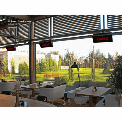 Outdoor restaurant pole Hanged Bromic Platinum Smart-heat gas 500 Series NG