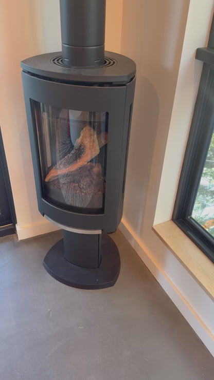 Jotul GF 370 DV IPI - Freestanding Gas Fireplace With Glass Door