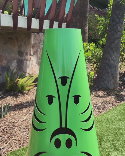 Modfire SHAG series TikiFire - 48" Vibrant Colors Outdoor Firepits