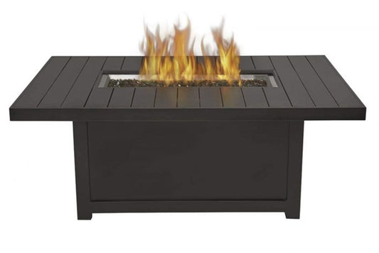 Napoleon STTR1-BZ St. Tropez Patio Flame Fire Table, Rectangular