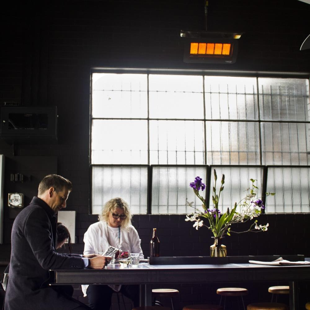 Outdoor Living with one Bromic Tungsten 500 series Smart-heat Propane heater LP- 43,000  Barcode 9320688018441 