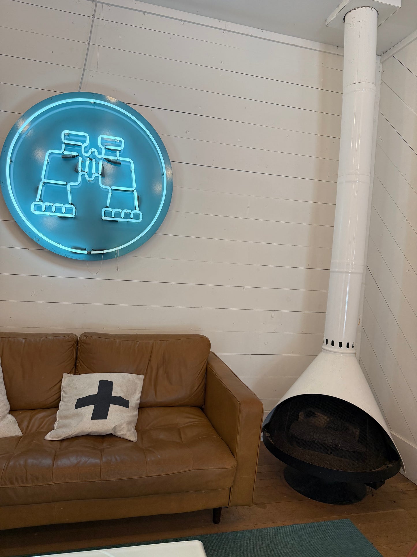 Zircon Wood burning Zircon 34" IN STOCK Mid century Modern Fireplace MCM fireplace available now while supplies last