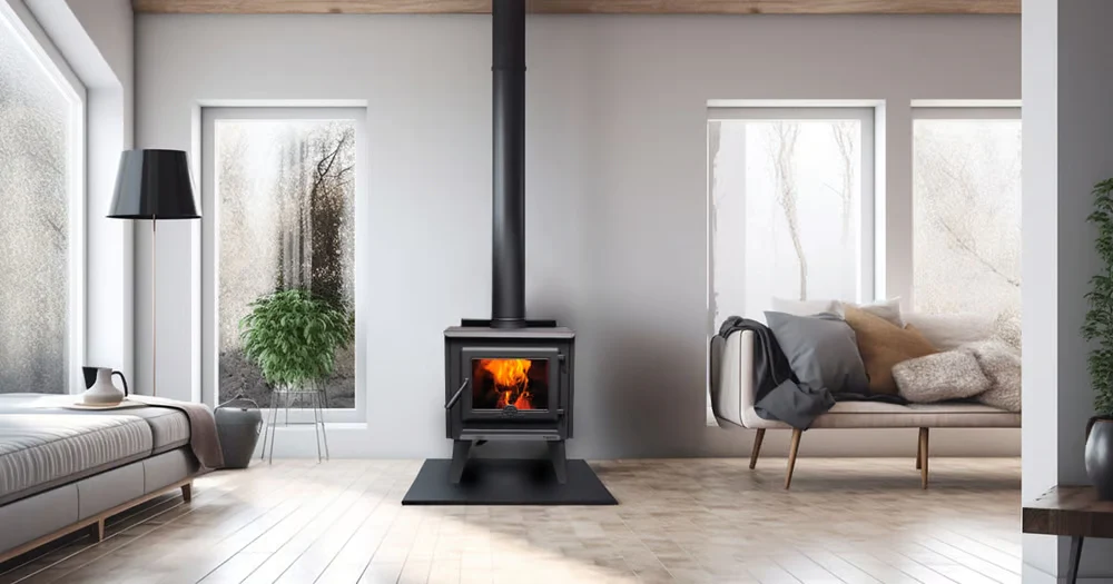 True North TN25c Freestanding Wood Stove