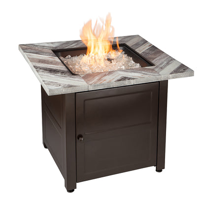 The Duval LP Gas Fire Table by Endless Summer®