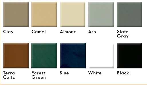 Porcelain colors for MCM Malm Fireplace