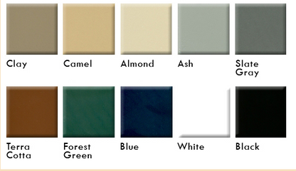 Porcelain colors for MCM Malm Fireplace