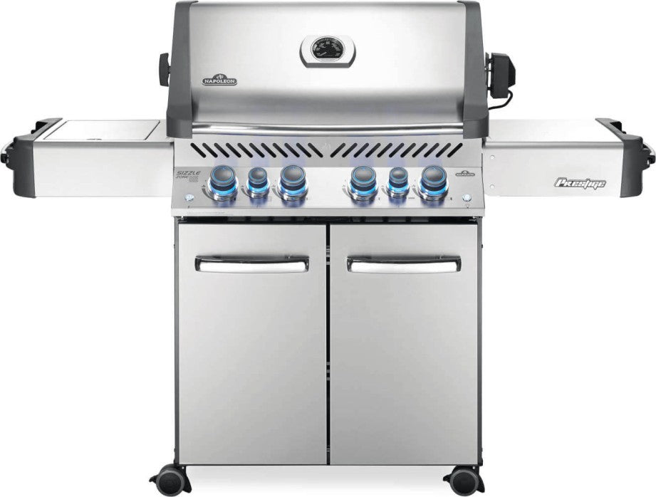 6 Burners, Napoleon, Prestige Pro, Gas, Propane, Burner, Grill, Rsib, Phantom, Travelq, Prestige® Series, Black, Stainless Steel