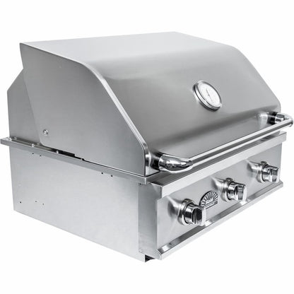 Sole Gourmet, Tr Series, Built-in 3-burner, Grill, Smokey Mountain