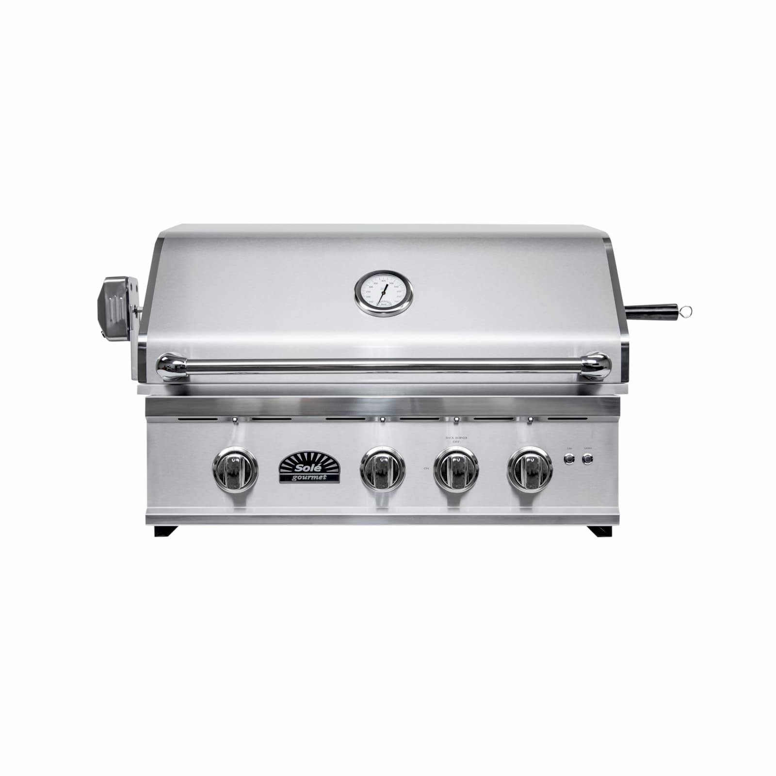 Sole Gourmet, Tr Series, Built-in 3-burner, Grill, Smokey Mountain, LED Controls