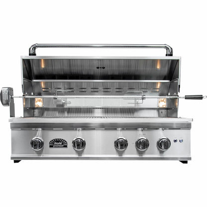 Sole Gourmet, Tr Series, Built-in 5-burner, Grill, Smokey Mountain, Led Controls, Luxury Series