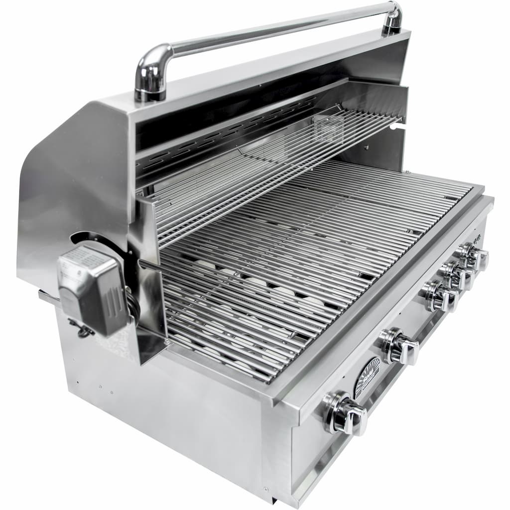 Sole Gourmet, Tr Series, Built-in 5-burner, Grill, Smokey Mountain, Led Controls, Luxury Series