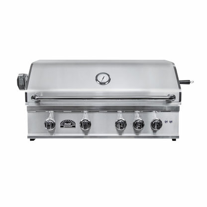 Sole Gourmet, Tr Series, Built-in 5-burner, Grill, Smokey Mountain, Led Controls, Luxury Series