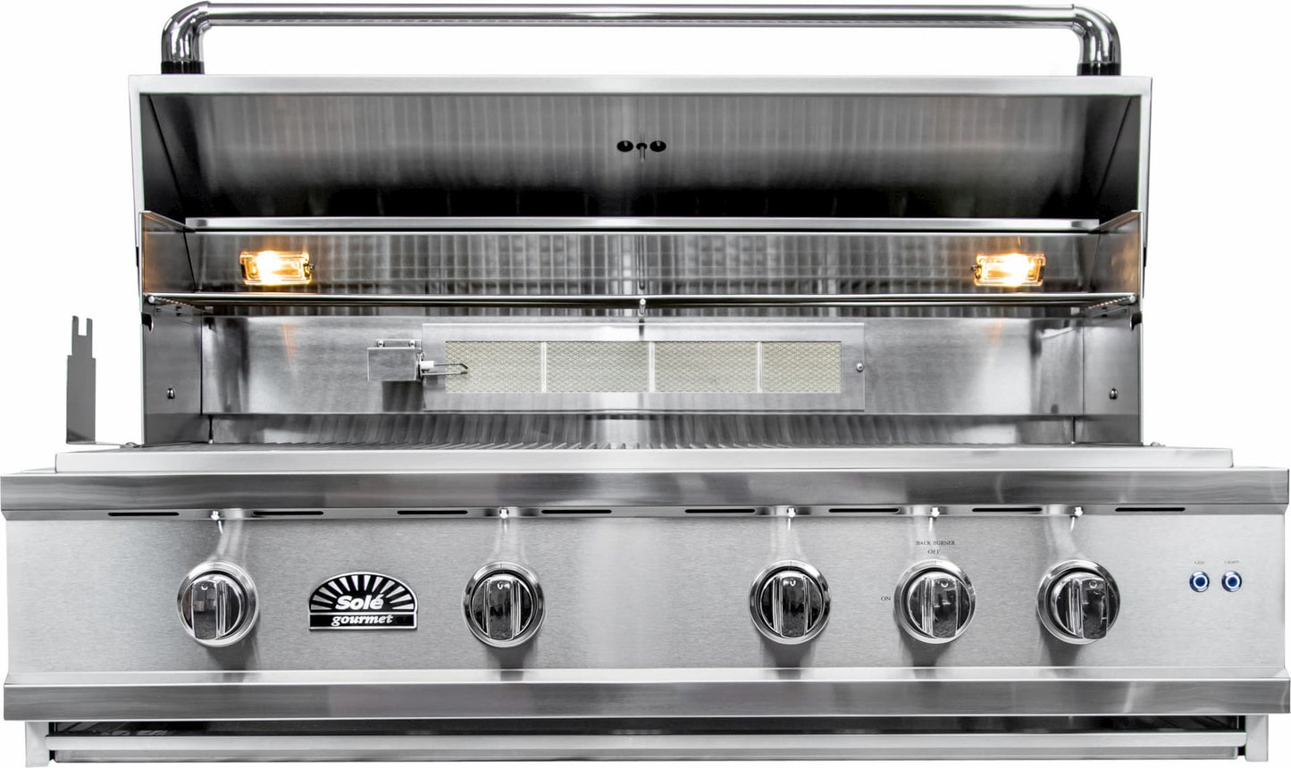 Sole Gourmet, Tr Series, Built-in 5-burner, Grill, Smokey Mountain, Led Controls, Luxury Series