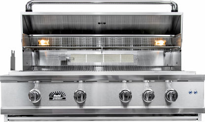 Sole Gourmet, Tr Series, Built-in 5-burner, Grill, Smokey Mountain, Led Controls, Luxury Series