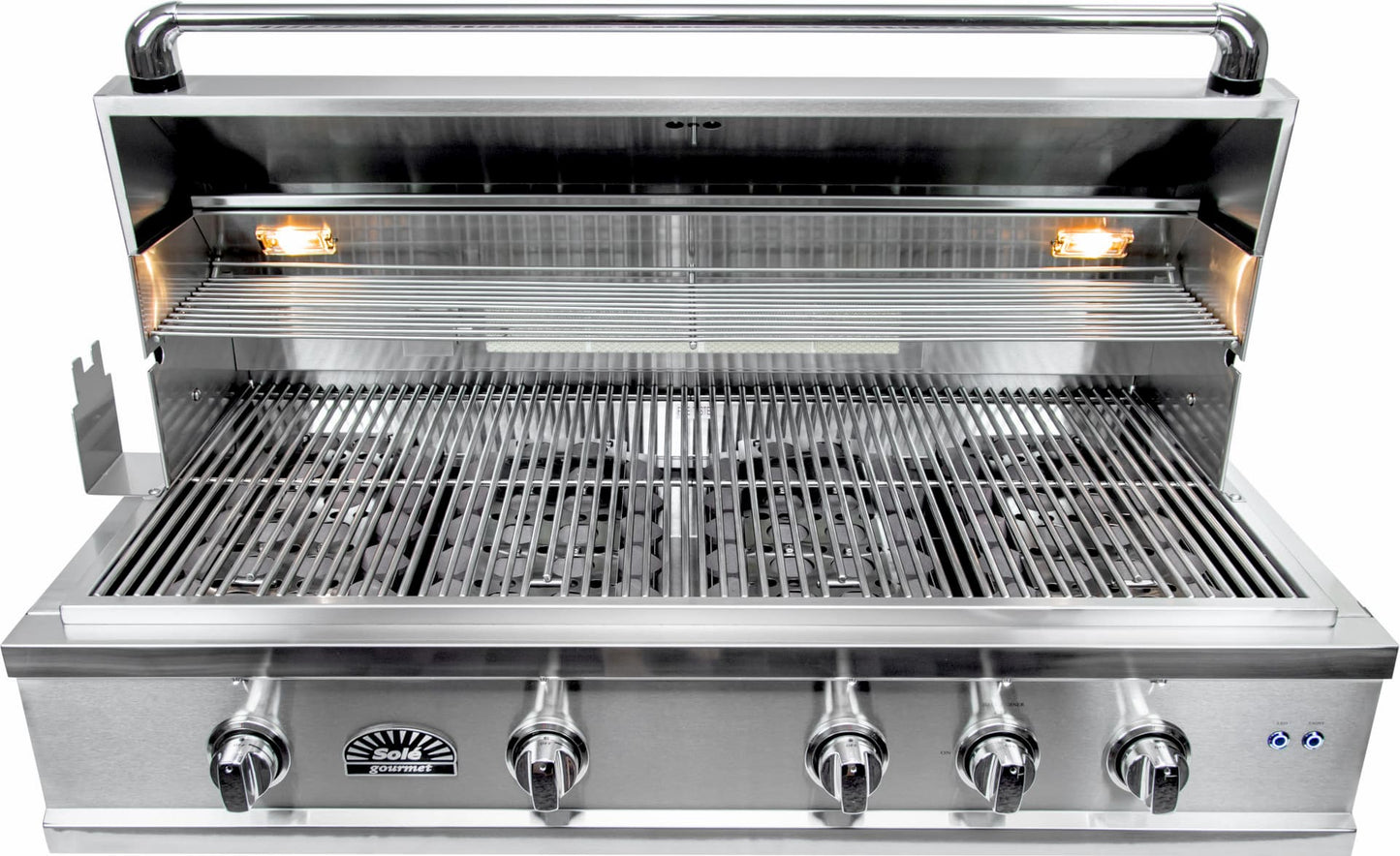 Sole Gourmet, Tr Series, Built-in 5-burner, Grill, Smokey Mountain, Led Controls, Luxury Series