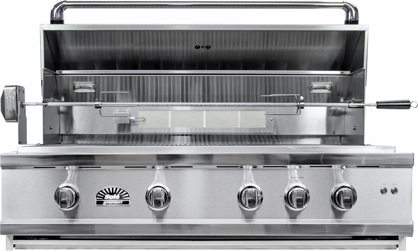 Sole Gourmet, Tr Series, Built-in 5-burner, Grill, Smokey Mountain, Led Controls, Luxury Series
