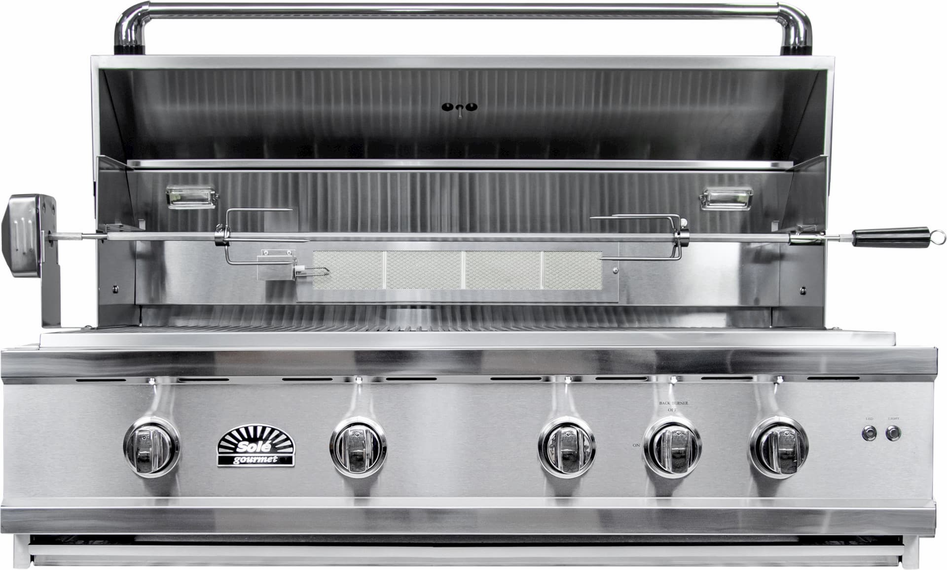 Sole Gourmet, Tr Series, Built-in 5-burner, Grill, Smokey Mountain, Led Controls, Luxury Series
