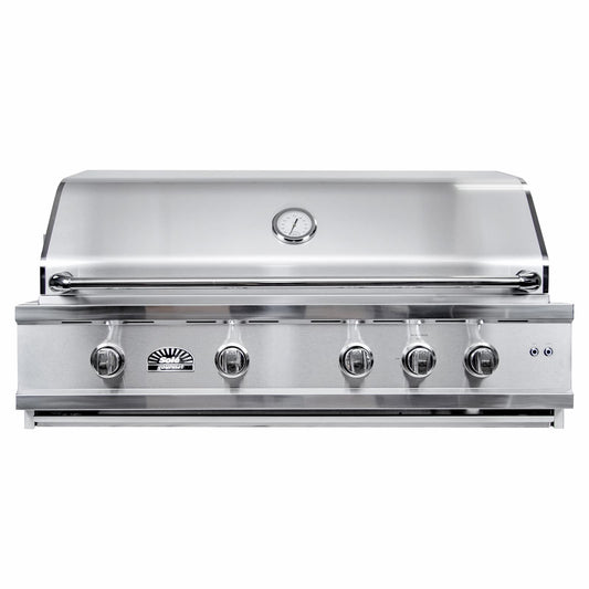 Sole Gourmet, Tr Series, Built-in 5-burner, Grill, Smokey Mountain, Led Controls, Luxury Series