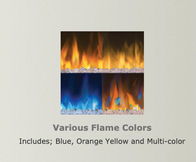 Napoleon® Alluravision™  Slimline Electric Fireplace