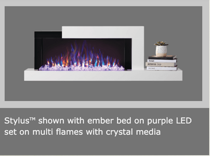 Napoleon® Stylus Wall Mount Electric Fireplace