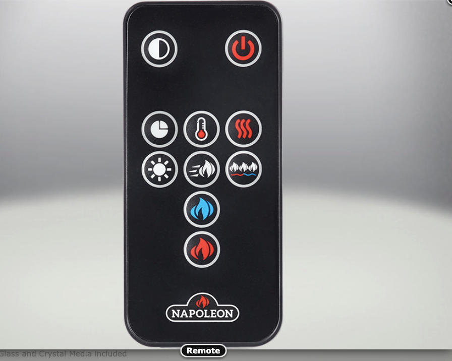 Napoleon® CLEARion™ Elite Built In See Thru Electric Fireplace